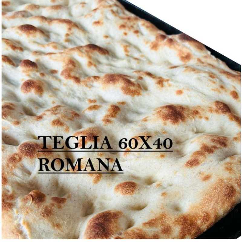 Box 64 Pezzi Teglia Romana 60X40 1.2Kg HRC