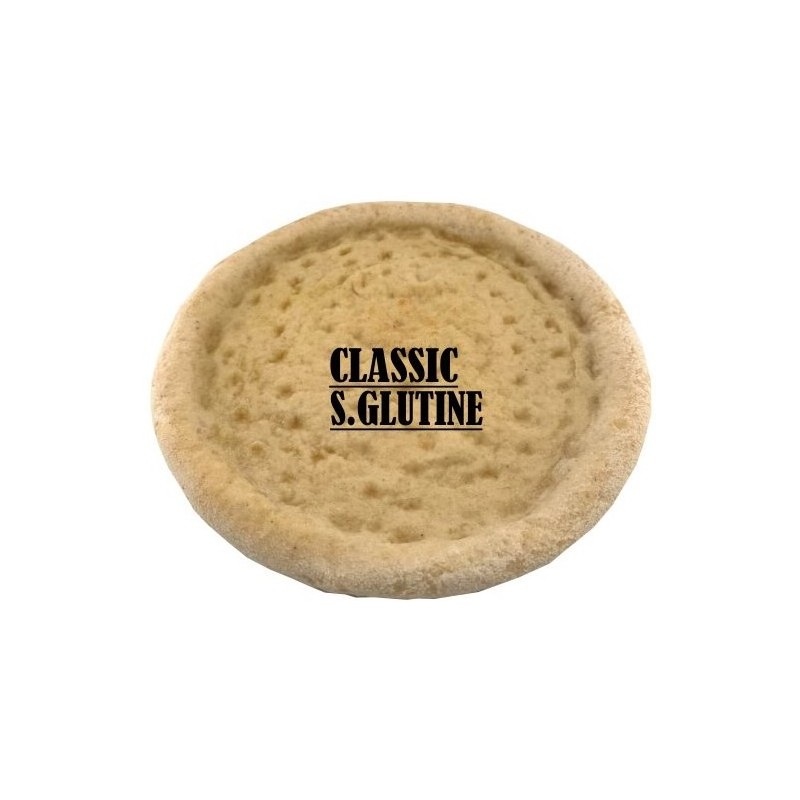2 Pezzi Base Pizza Tonda senza Glutine e senza Lattosio