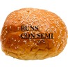 Box 15 Pezzi Buns sesamo Artigianale 95g