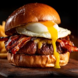 Box 45 Pezzi Buns lucido Artigianale 95g